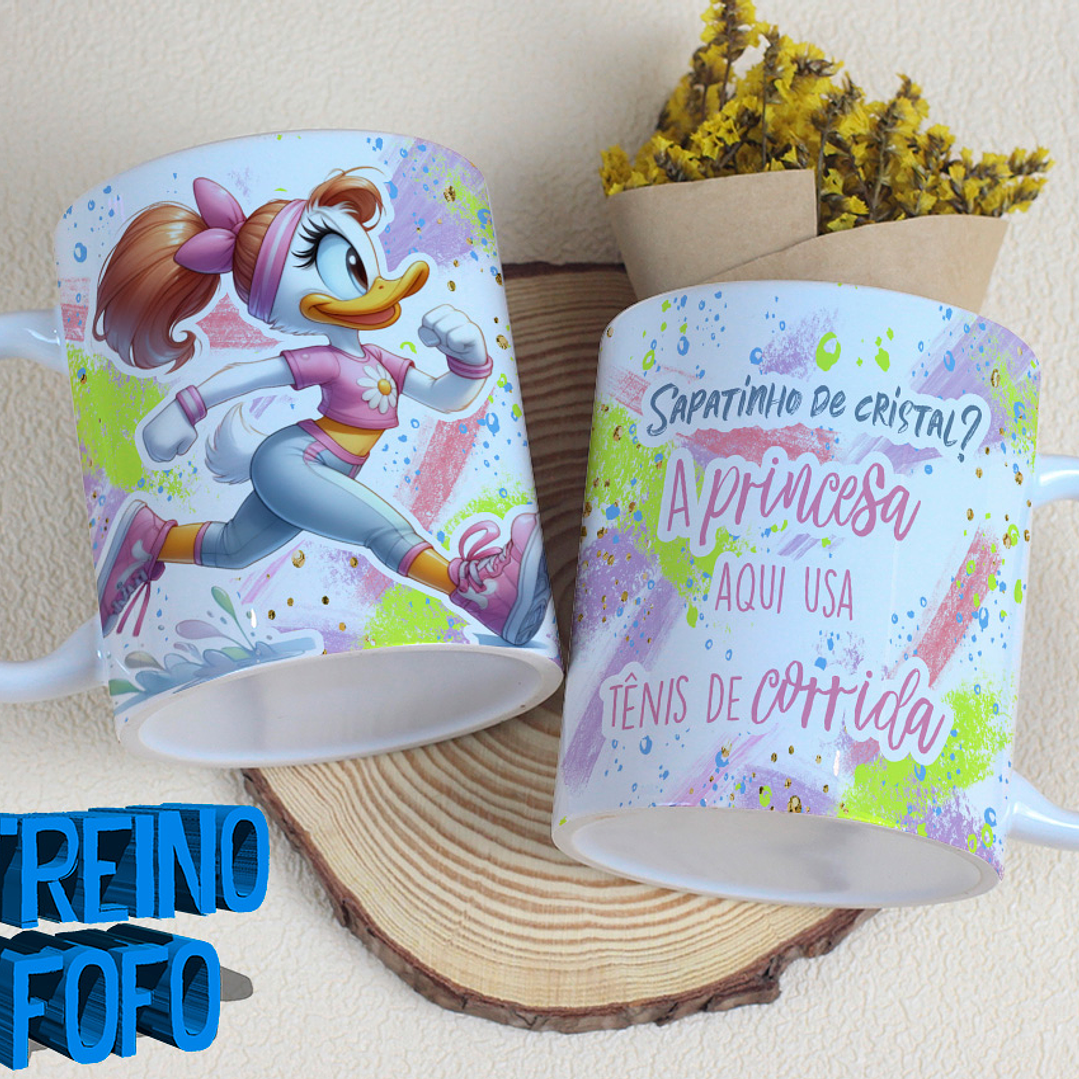 19 Artes para Caneca e Garrafa Treino Fofo Amizade Arquivo Editável 22