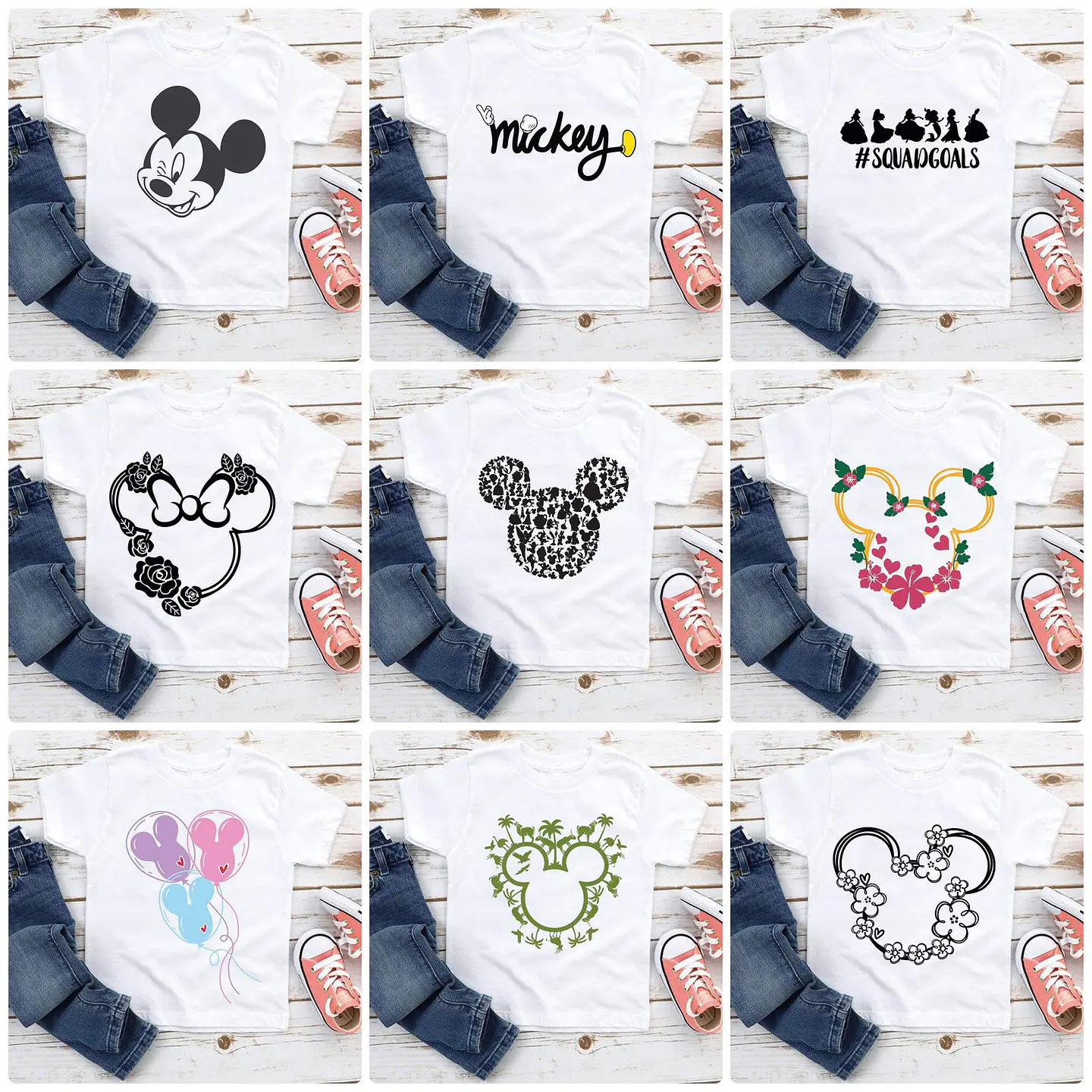 140 Artes para Camisa Disney Arquivo em Png 1