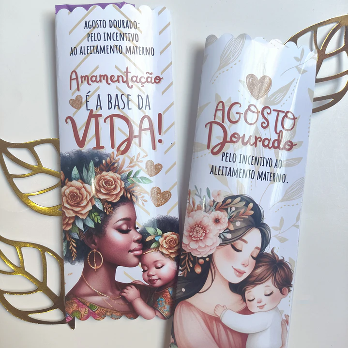Arquivos de Corte Prontos Agosto Lilás e Dourado em Png 11