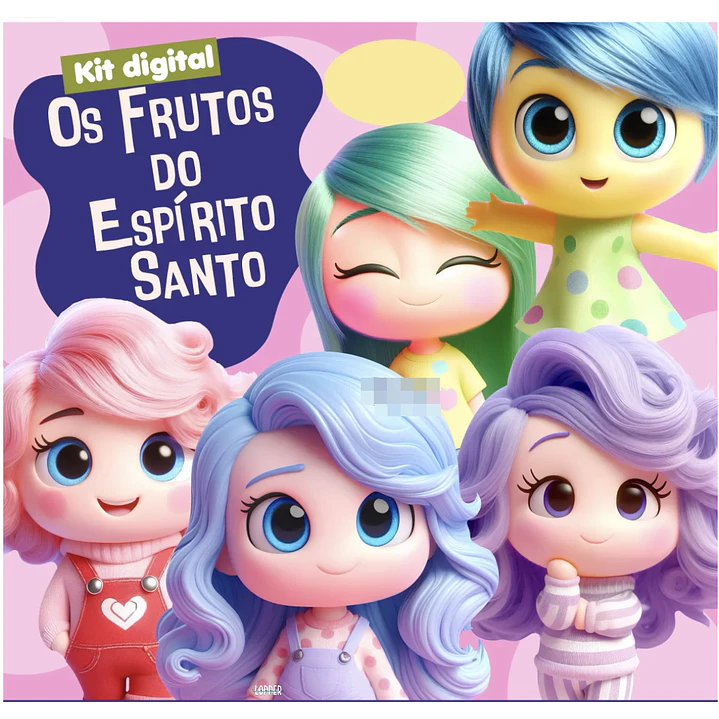 Combo 5 em 1 Divertidamente Arquivos em Png 2