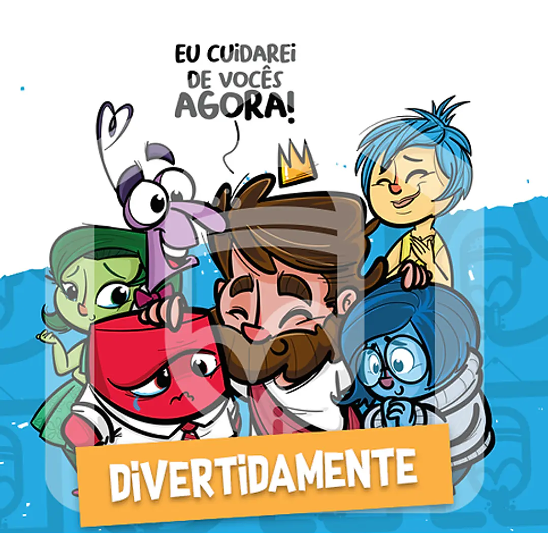 Combo 5 em 1 Divertidamente Arquivos em Png 5