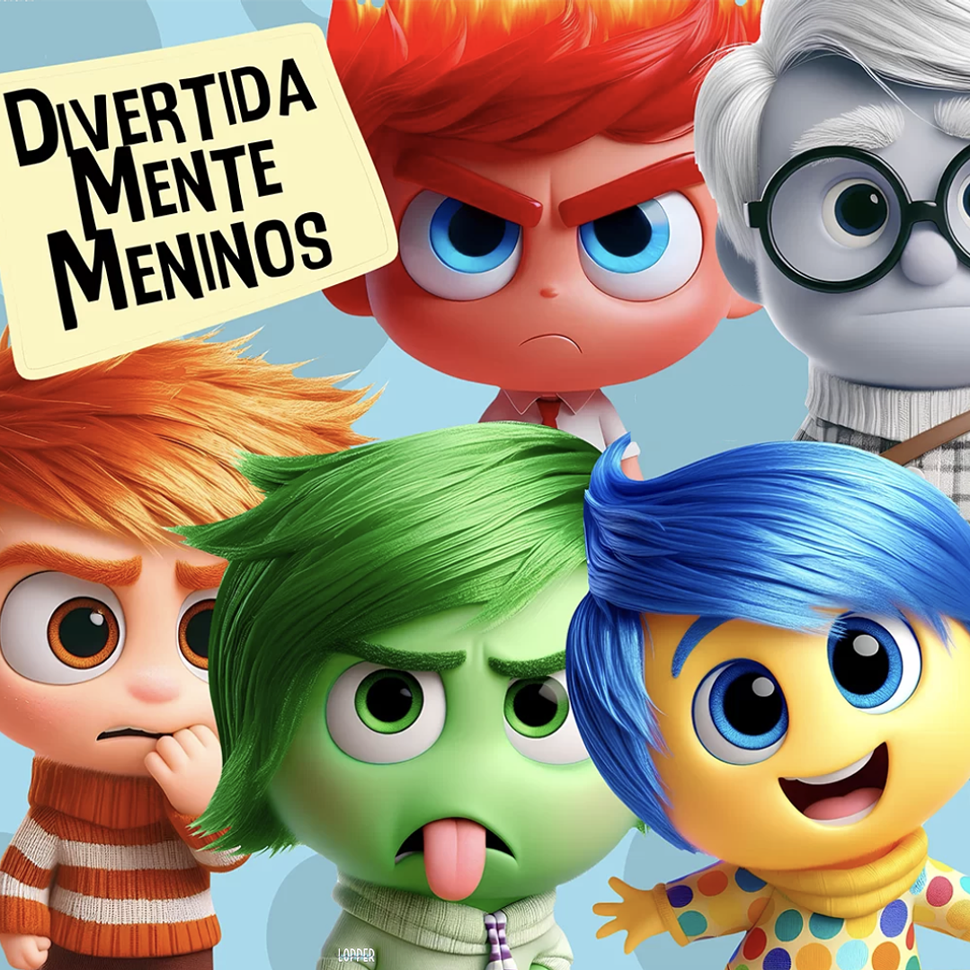 Combo 5 em 1 Divertidamente Arquivos em Png 7