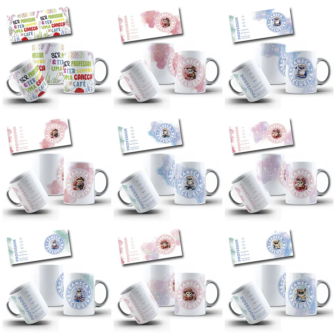 43 Artes para Caneca Dia dos Professores Arquivo em Jpg 2
