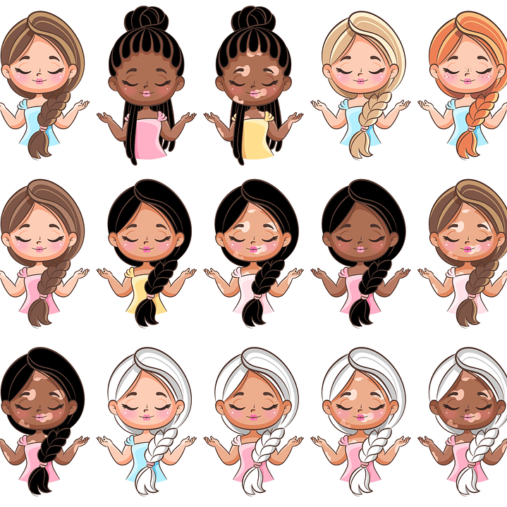 Kit Digital Linda Mulher Cristã Arquivos em Png  3