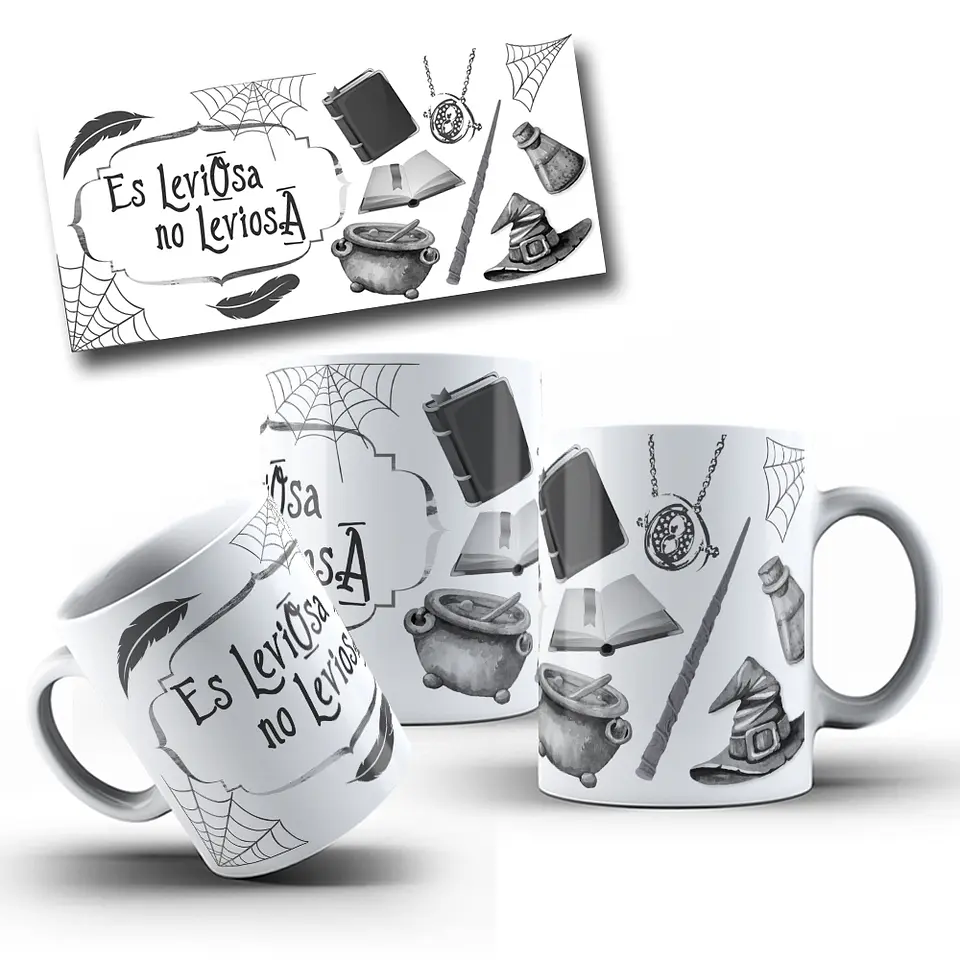 9 Artes para Caneca Harry Potter Arquivo Editável  5
