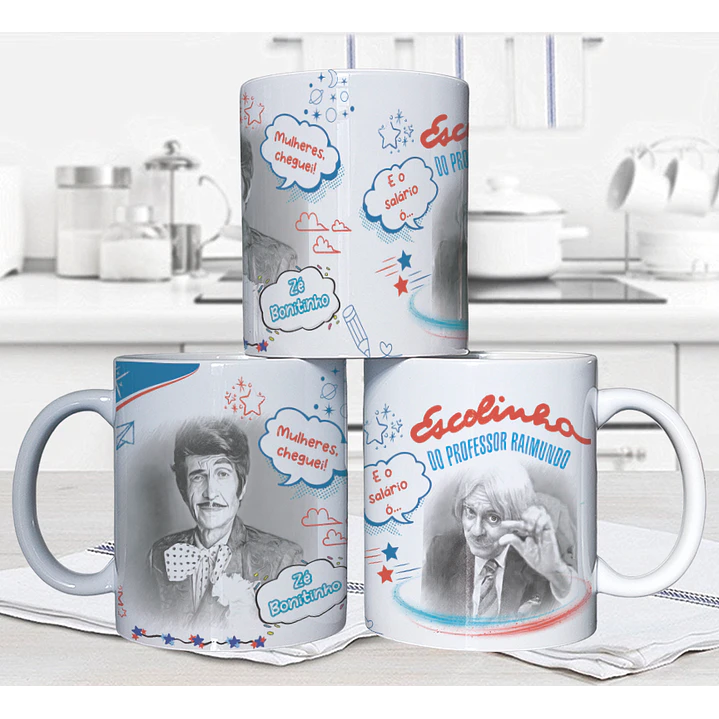10 Artes para Caneca Escolinha do Professor Raimundo Arquivo em Jpg 10