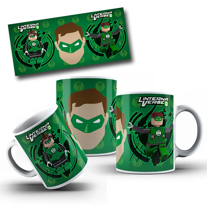 14 Artes para Caneca Lego Arquivo Editável 6