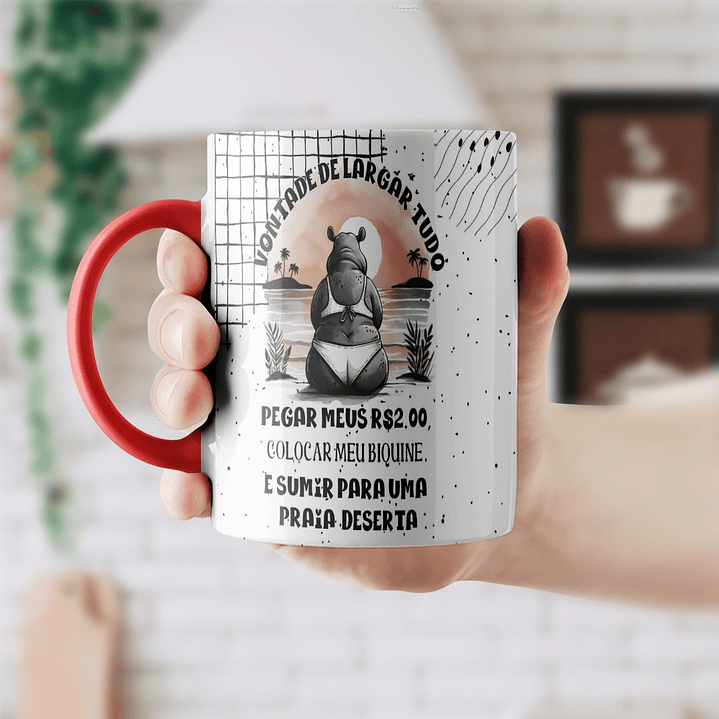 6 Artes para Caneca Frases Engraçadas Arquivo Editável 2