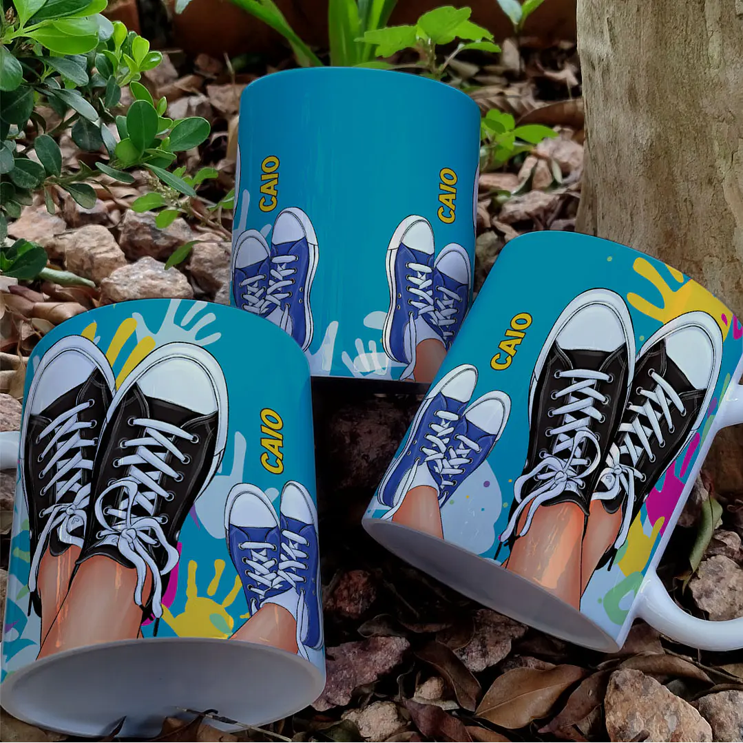 9 Artes para Caneca Dia dos Pais All Star Arquivo Editável 5
