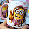 14 Artes para Caneca Minions Amigas Amizade Arquivo em Jpg