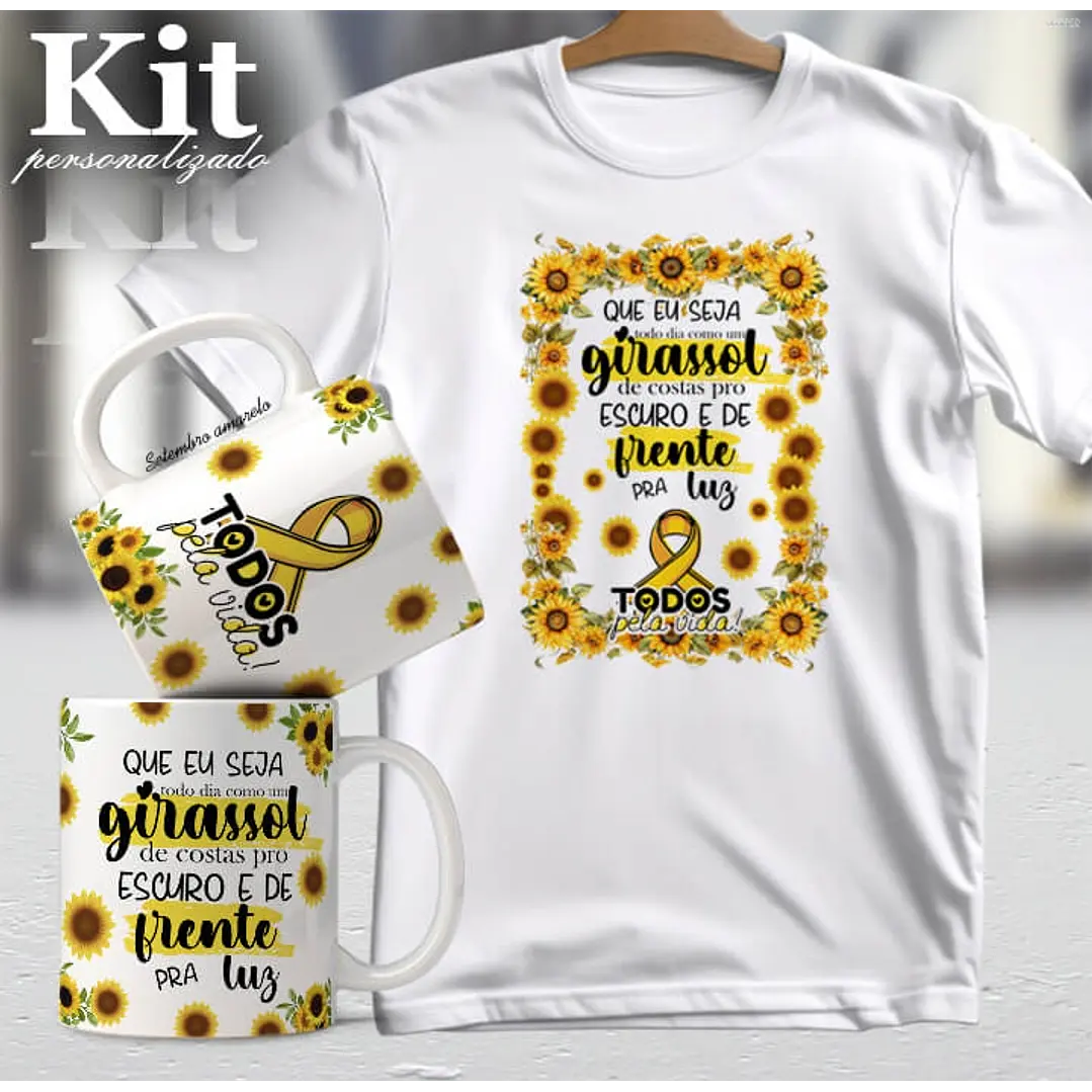20 Artes para Canecas e Camisa Setembro Amarelo Arquivo Editável 2