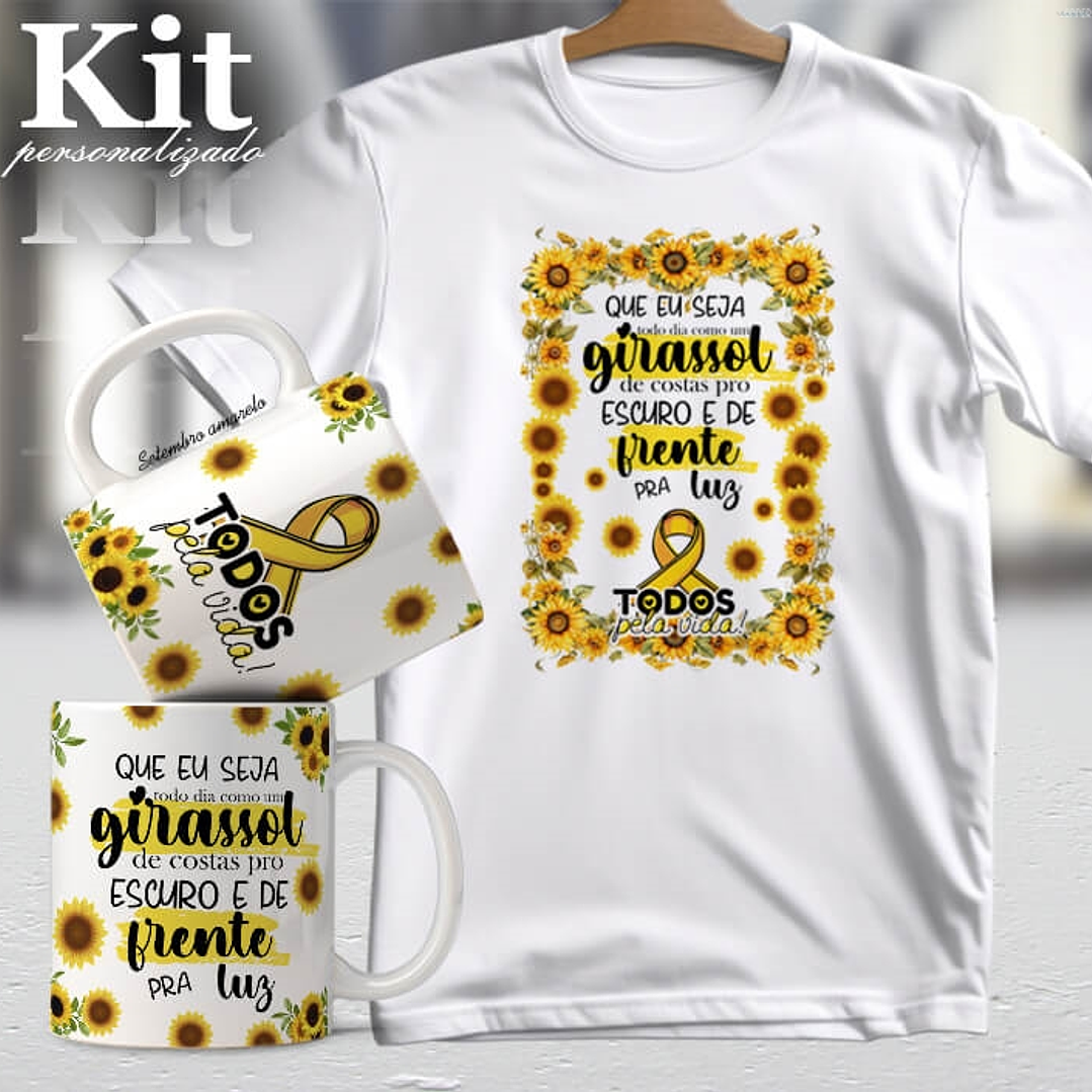 20 Artes para Canecas e Camisa Setembro Amarelo Arquivo Editável 2