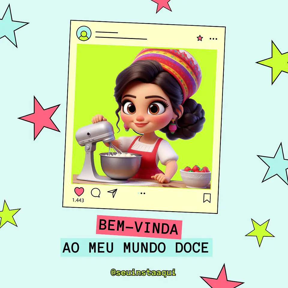 Pack Mascote Canva Confeitaria Doceira Setembro Amarelo Template Editável Canva 4