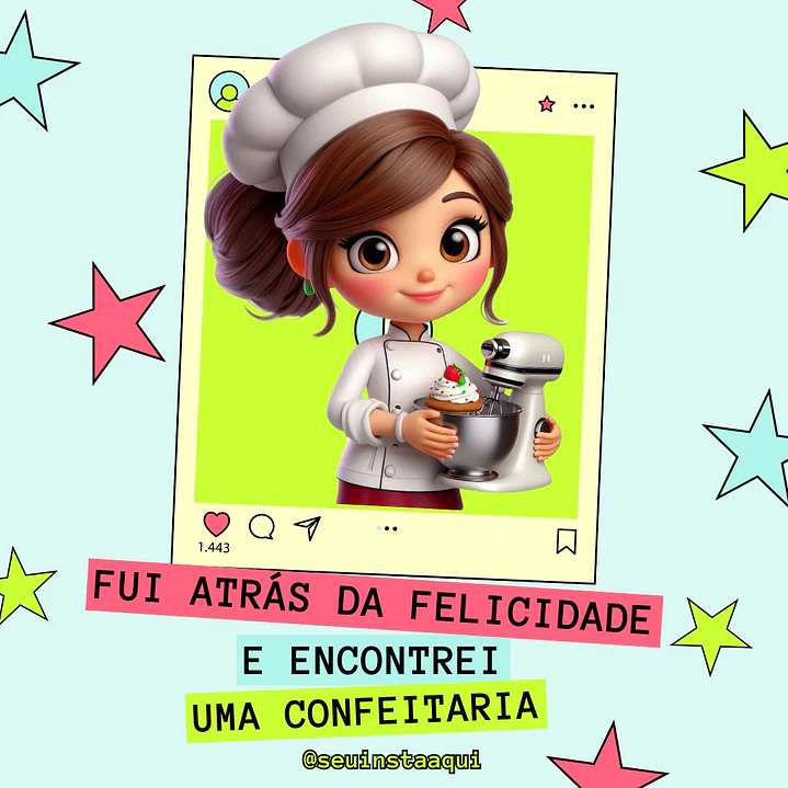 Pack Mascote Canva Confeitaria Doceira Setembro Amarelo Template Editável Canva 6