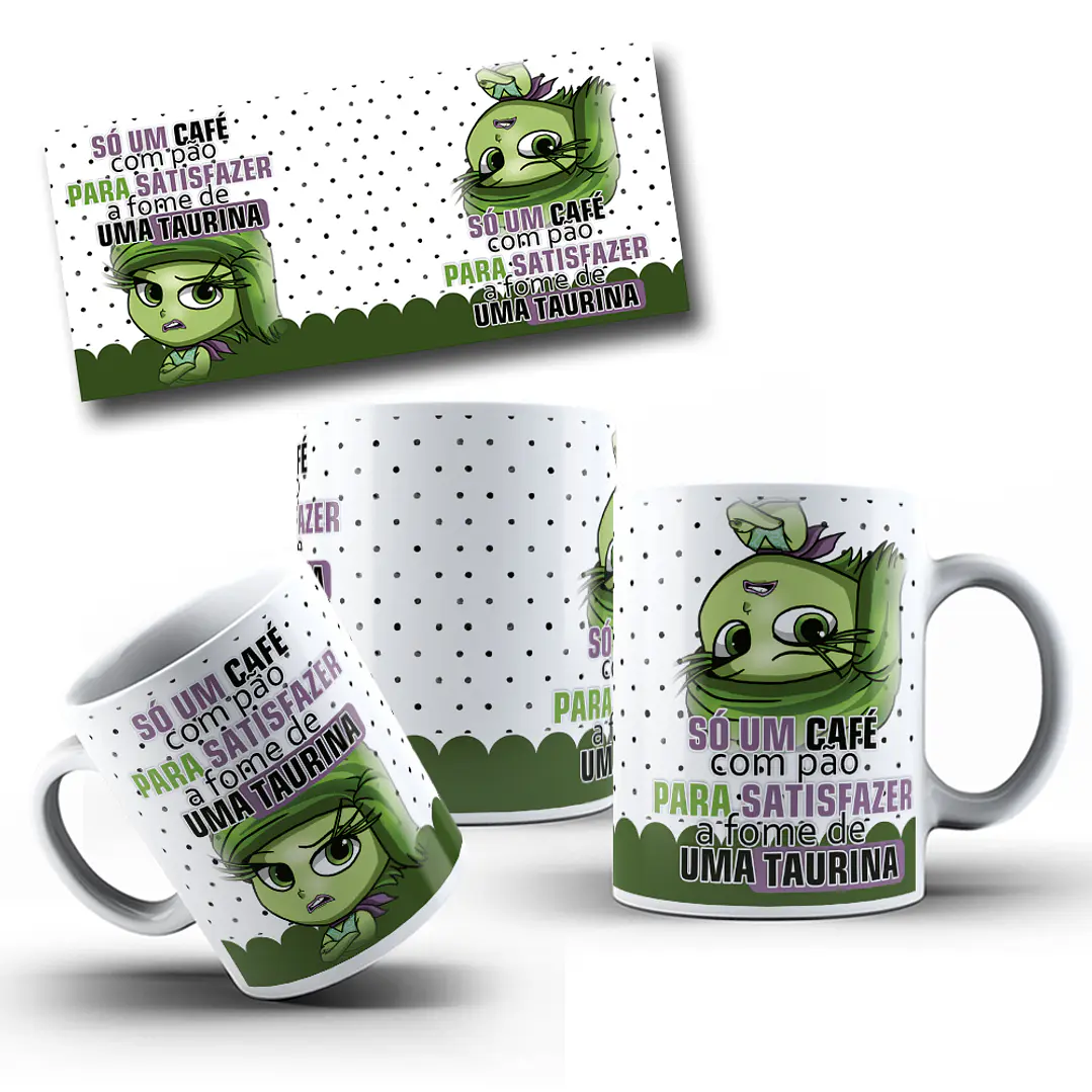 12 Artes para Canecas Divertidamente Com Café e sem Café Arquivo Editável  4