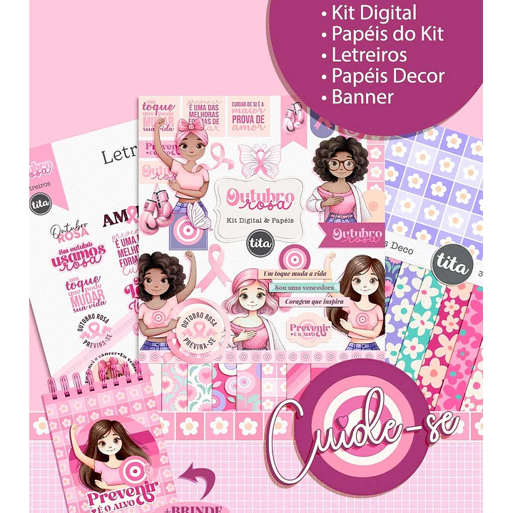 Arquivos de Corte Mimos Outubro Rosa em Pdf  9