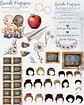 Kit Digital Professora Querida Aquarela em Png - thumbnail 2