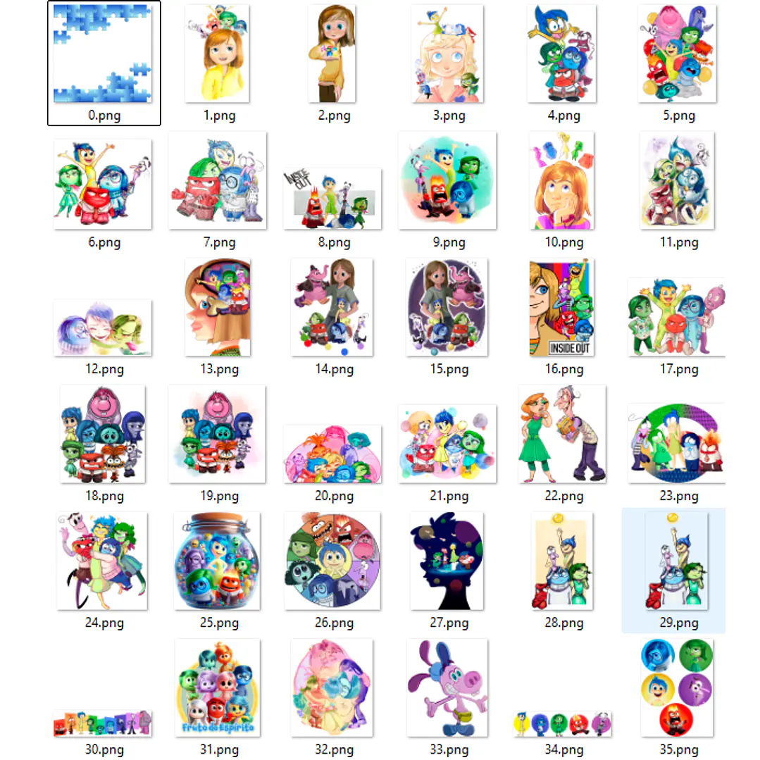 Kit Digital Divertidamente em Png  2
