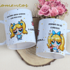 5 Artes para Caneca Personagens Momentos Arquivo Editável