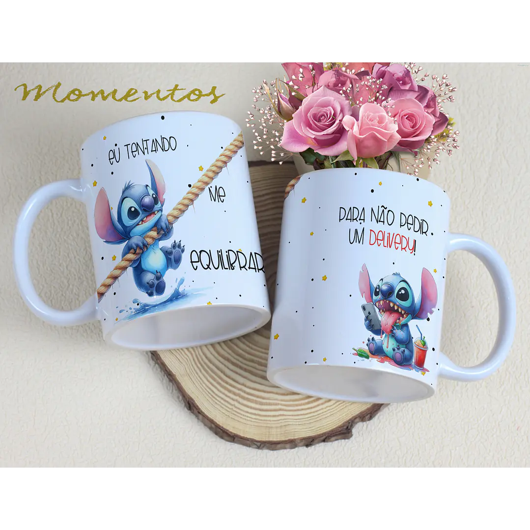 5 Artes para Caneca Personagens Momentos Arquivo Editável 2