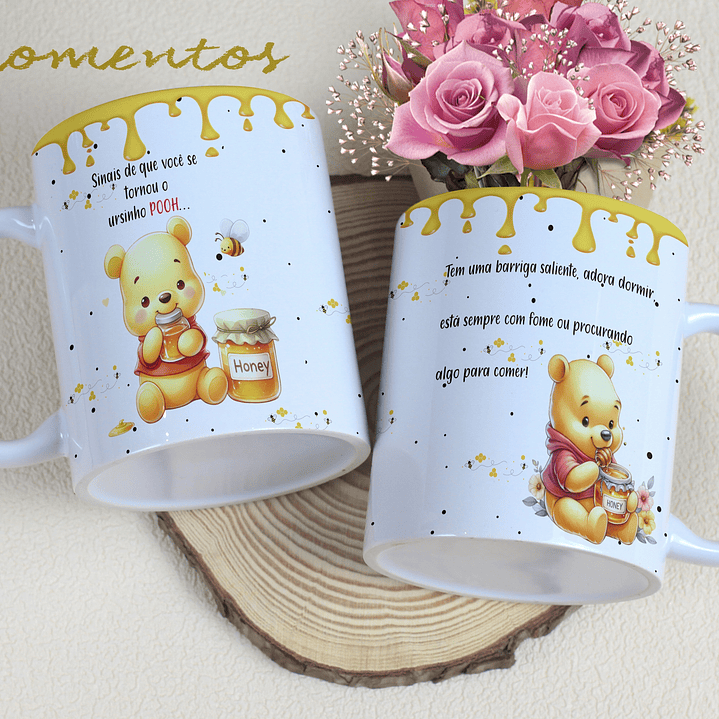 5 Artes para Caneca Personagens Momentos Arquivo Editável 4