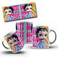 6 Artes para Caneca Betty Boop Arquivo Editável  - Thumbnail 4