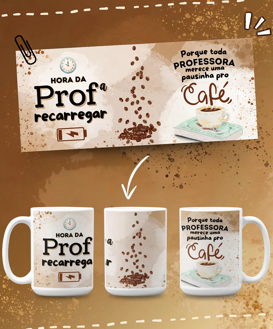 8 Artes para Caneca Dia dos Professores Arquivo em Png 9