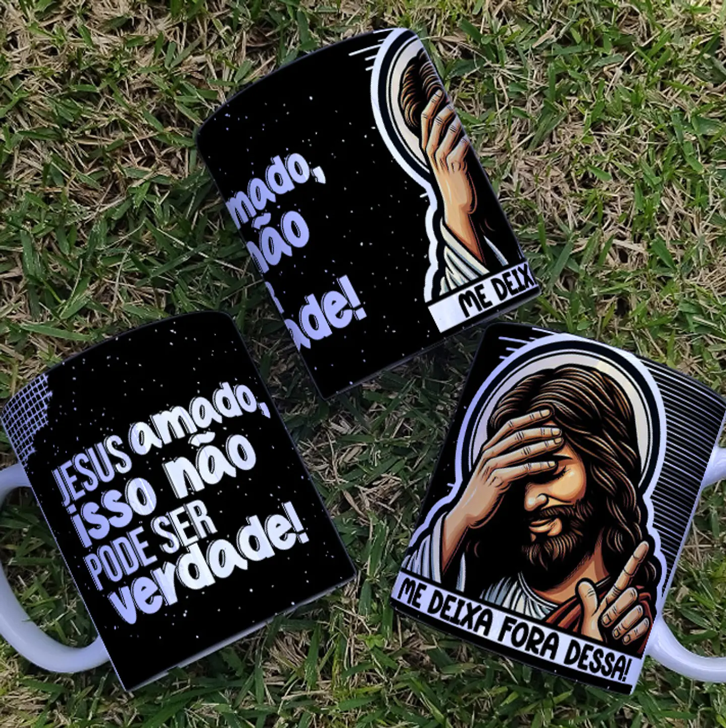 9 Artes para Caneca Jesus Sincero Arquivo Editável 1