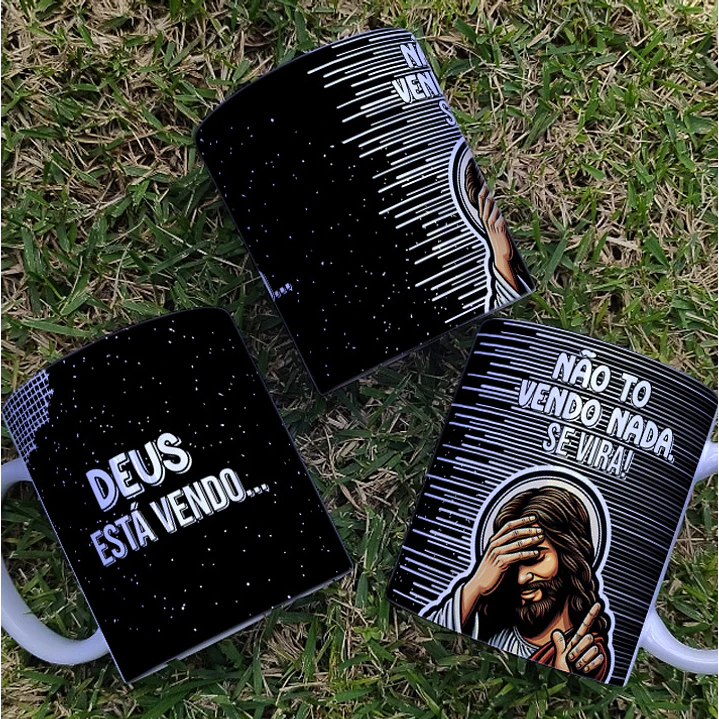 9 Artes para Caneca Jesus Sincero Arquivo Editável 4
