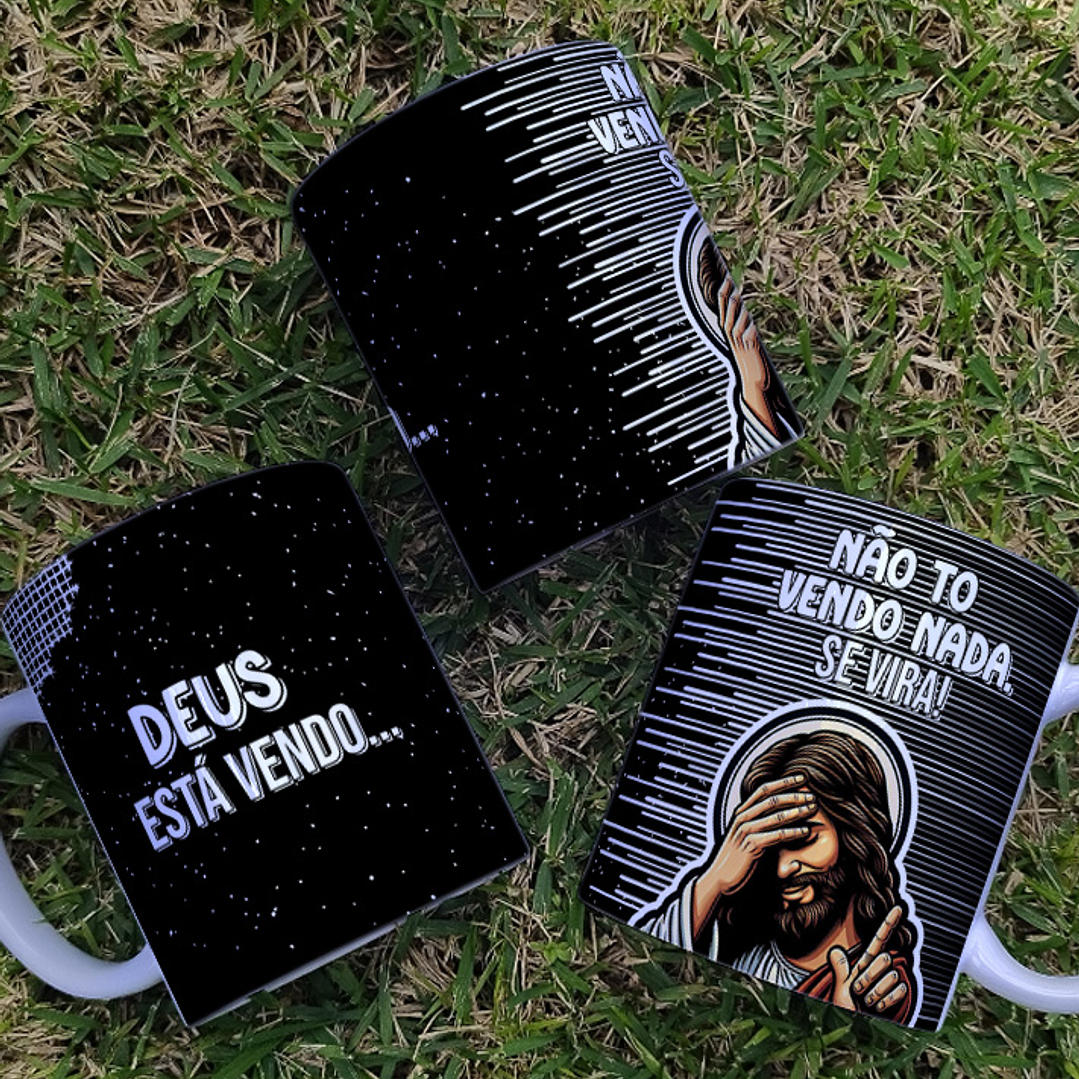 9 Artes para Caneca Jesus Sincero Arquivo Editável 4