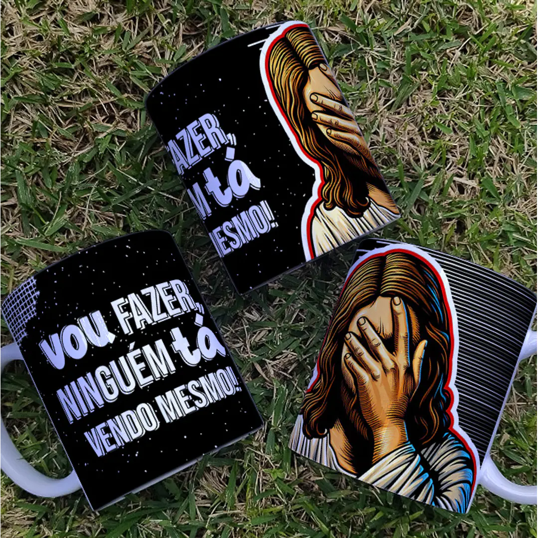 9 Artes para Caneca Jesus Sincero Arquivo Editável 7