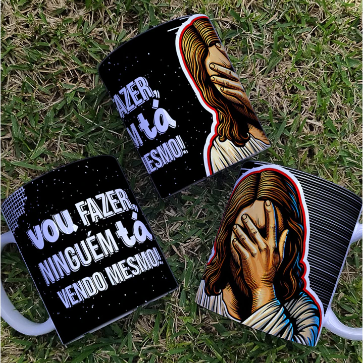 9 Artes para Caneca Jesus Sincero Arquivo Editável 7