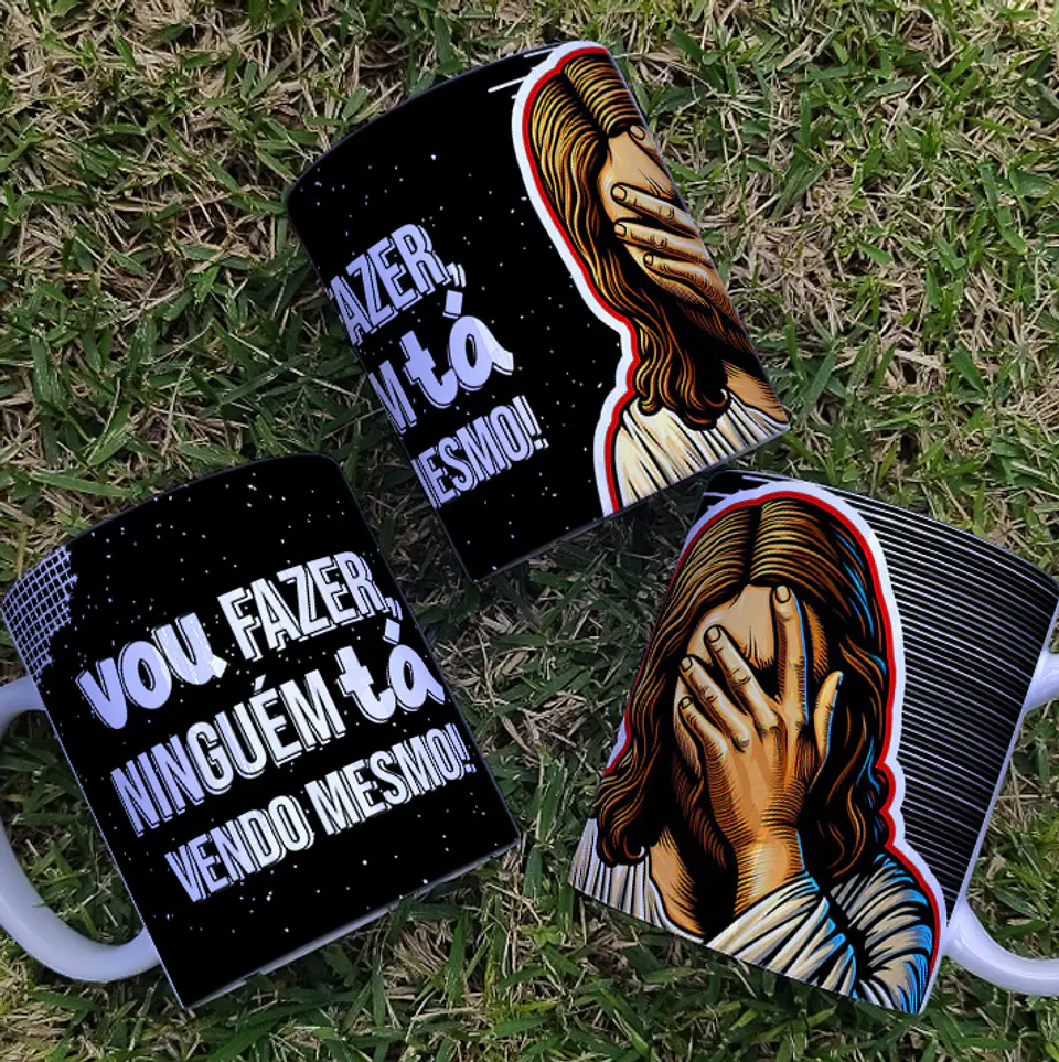 9 Artes para Caneca Jesus Sincero Arquivo Editável 7