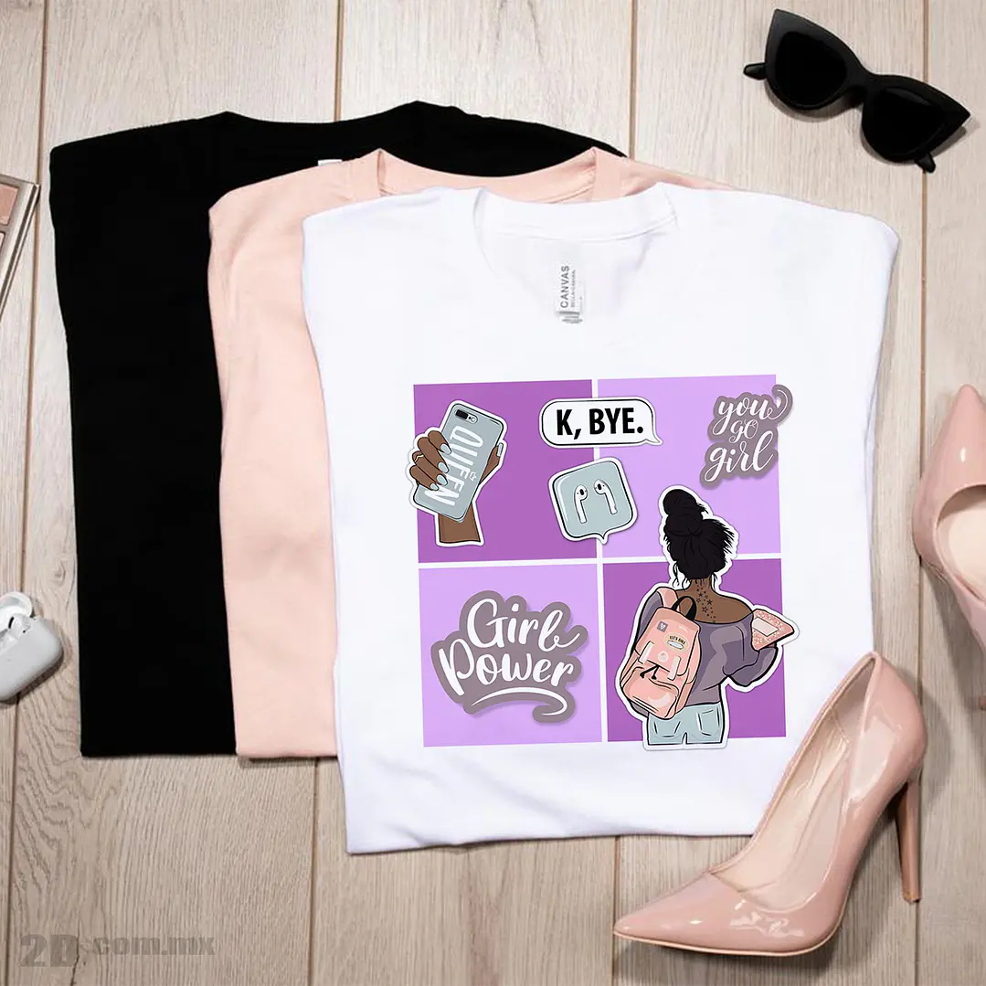 10 Artes para Camisa Mulheres Arquivo em Png 6