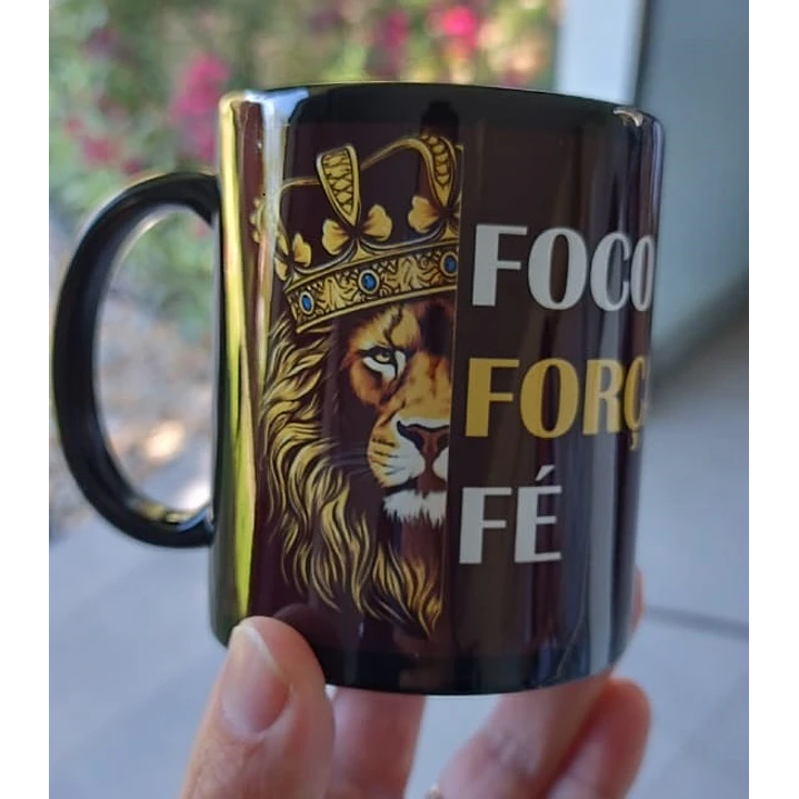 12 Artes para Caneca Jesus Leão de Judá 2.0 Arquivo Editável  1