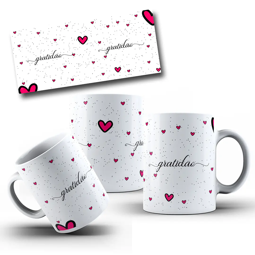 12 Artes para Caneca Palavras Arquivo Editável  4