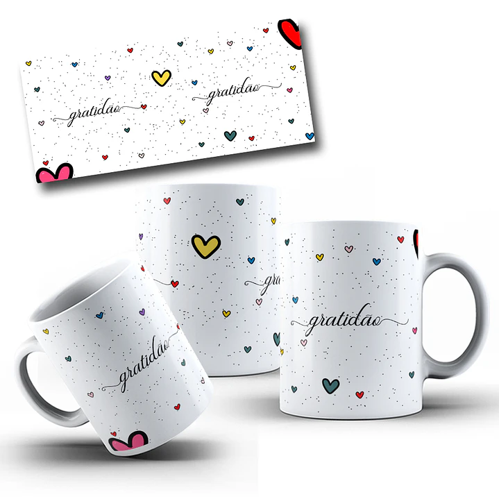 12 Artes para Caneca Palavras Arquivo Editável  9