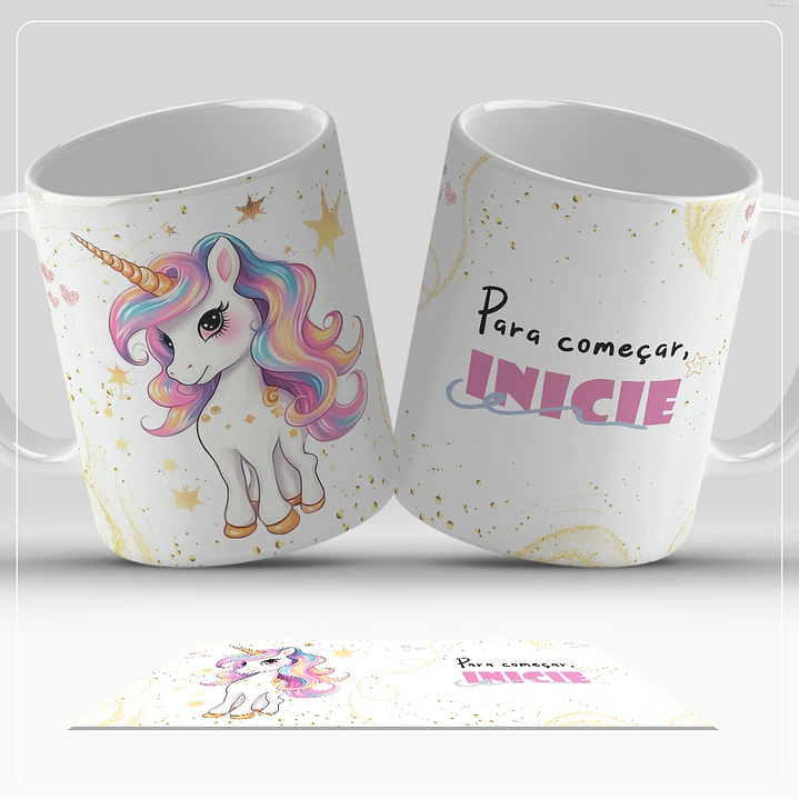 12 Artes para Caneca Stitch e Unicornio Arquivo em Jpg 12
