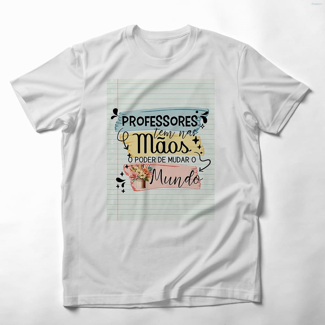 21 Artes para Caneca Capa para Agenda e Camisa Dia dos Professores Arquivo Editável 12