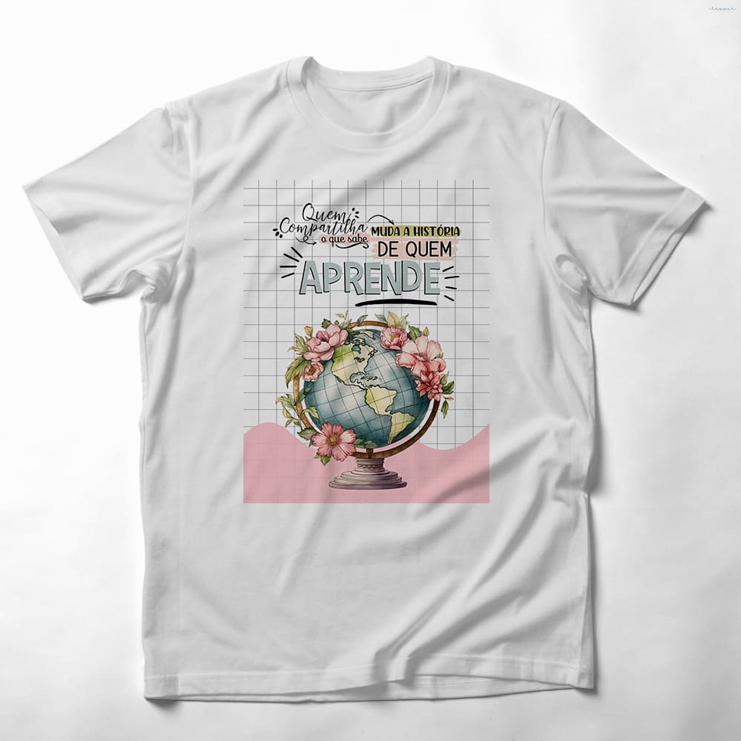 21 Artes para Caneca Capa para Agenda e Camisa Dia dos Professores Arquivo Editável 14