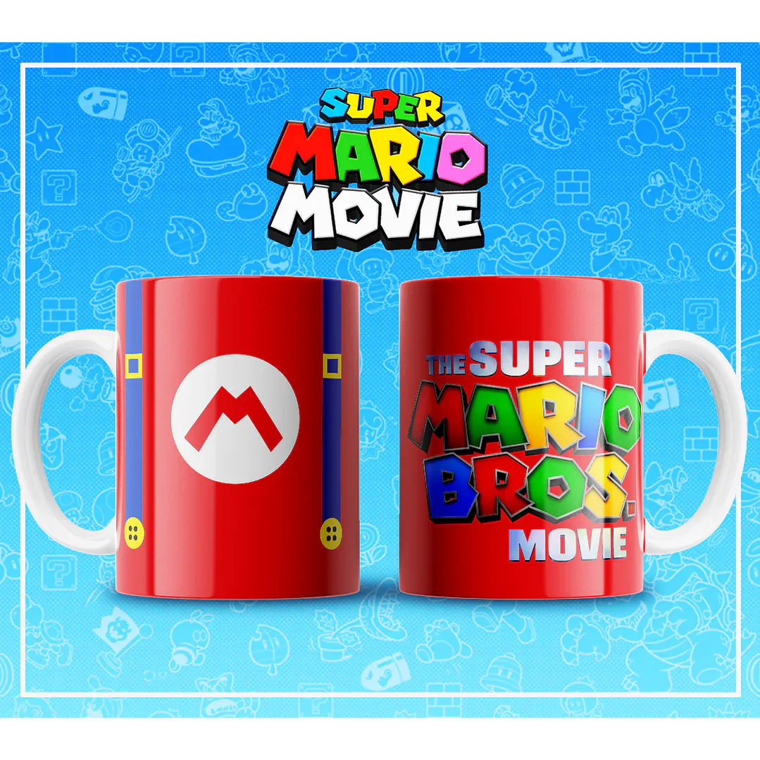 51 Artes para Caneca Super Mario Arquivo em Jpg 6