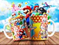 51 Artes para Caneca Super Mario Arquivo em Jpg - Miniatura 13