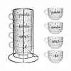 Arte Elementos Caneca Gratidão Família Fé Respeito Arquivo Png e Pdf