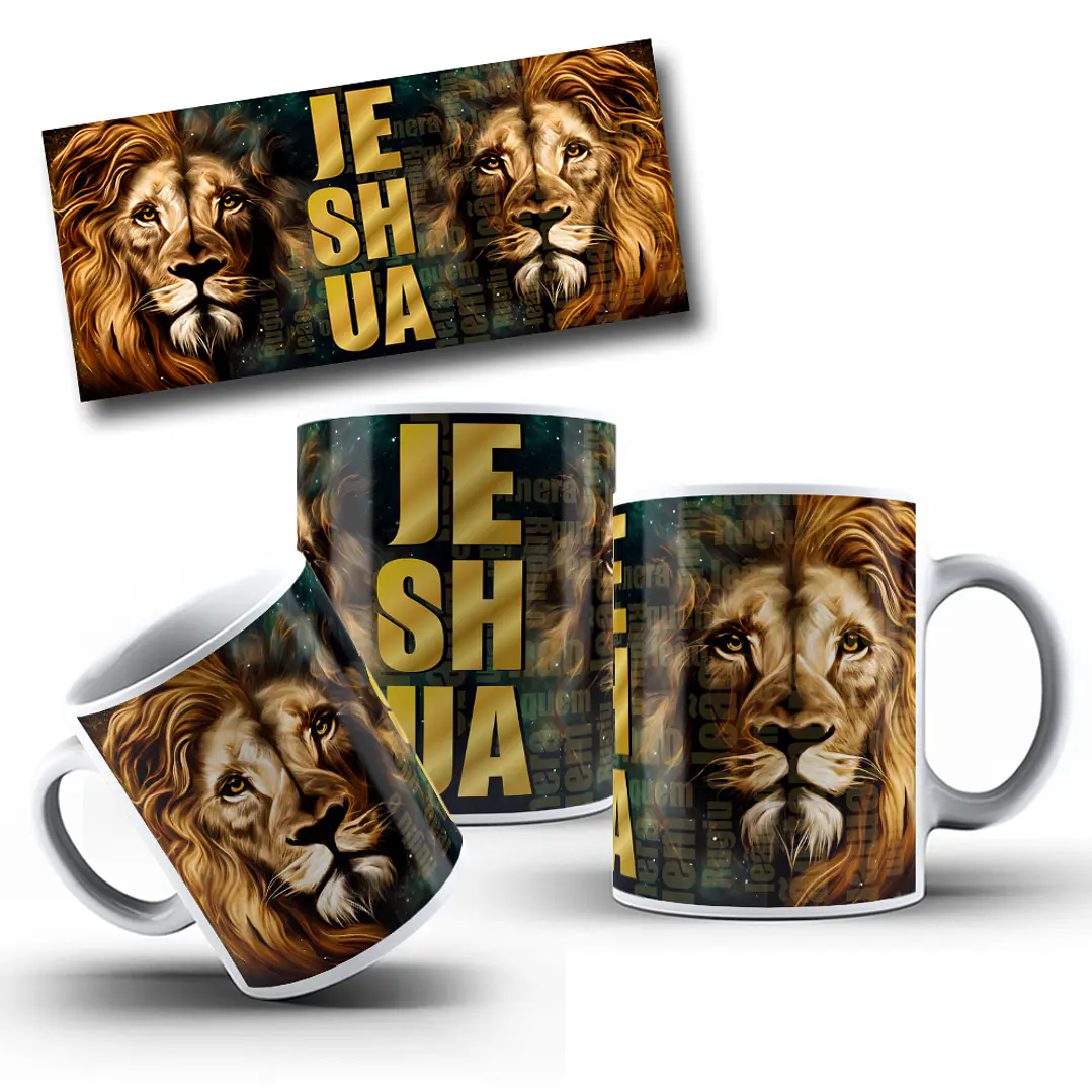7 Artes Caneca Leão de Judá Arquivo Editável 7