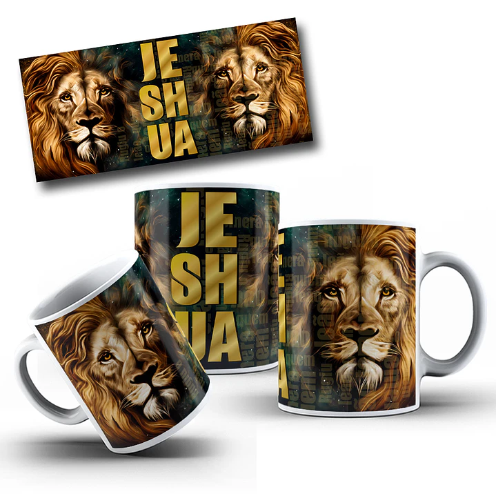 7 Artes Caneca Leão de Judá Arquivo Editável 7
