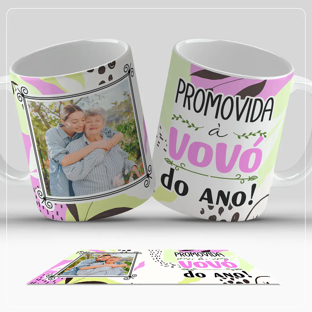 15 Artes Caneca Dia dos Avós Arquivo em Png 4