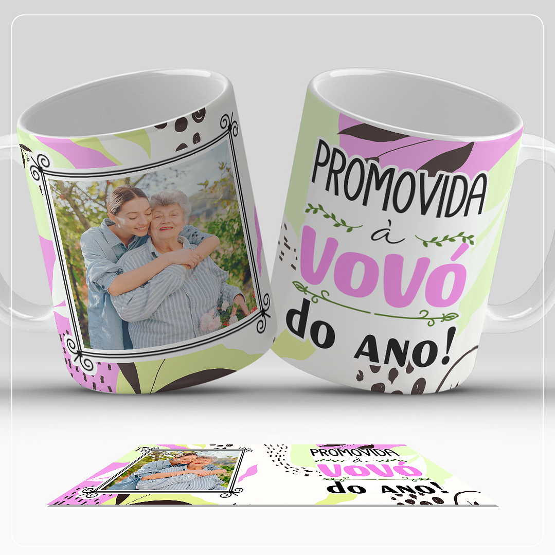 15 Artes Caneca Dia dos Avós Arquivo em Png 4