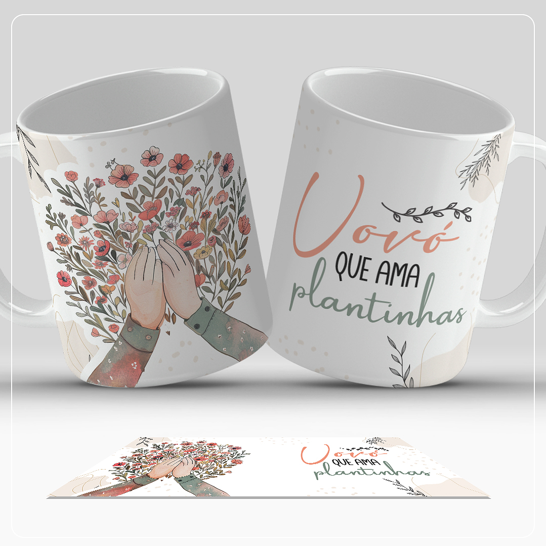 15 Artes Caneca Dia dos Avós Arquivo em Png 10