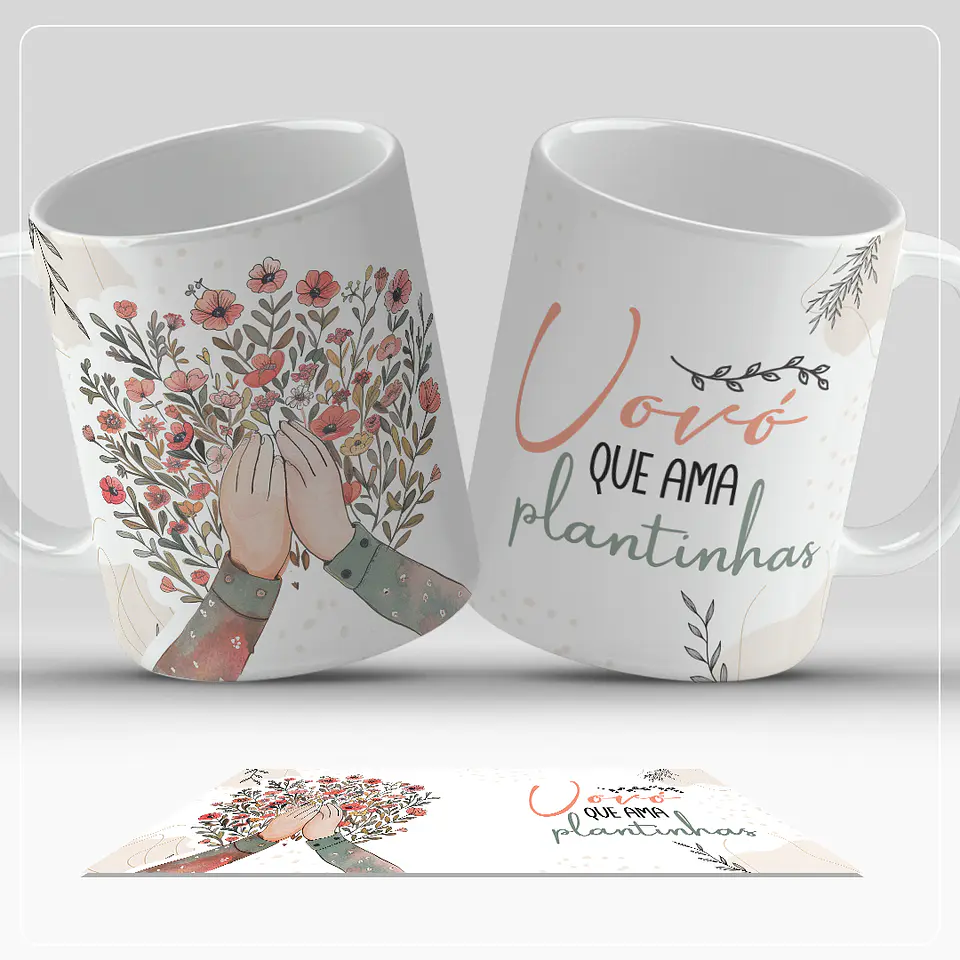 15 Artes Caneca Dia dos Avós Arquivo em Png 10