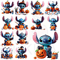 26 Artes Caneca Mais Kit Digital Halloween Arquivo em Jpg - Thumbnail 8